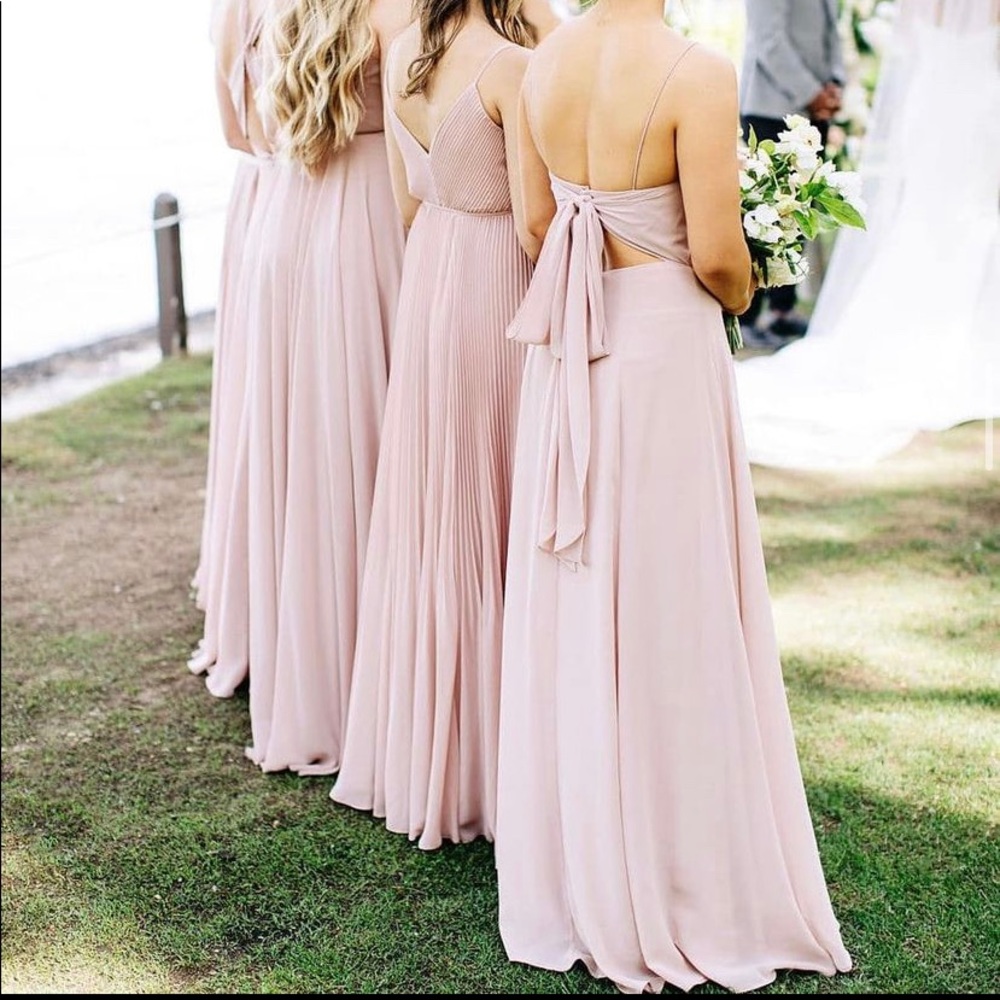 Kiara Dress by Jenny Yoo in Whipped Apricot